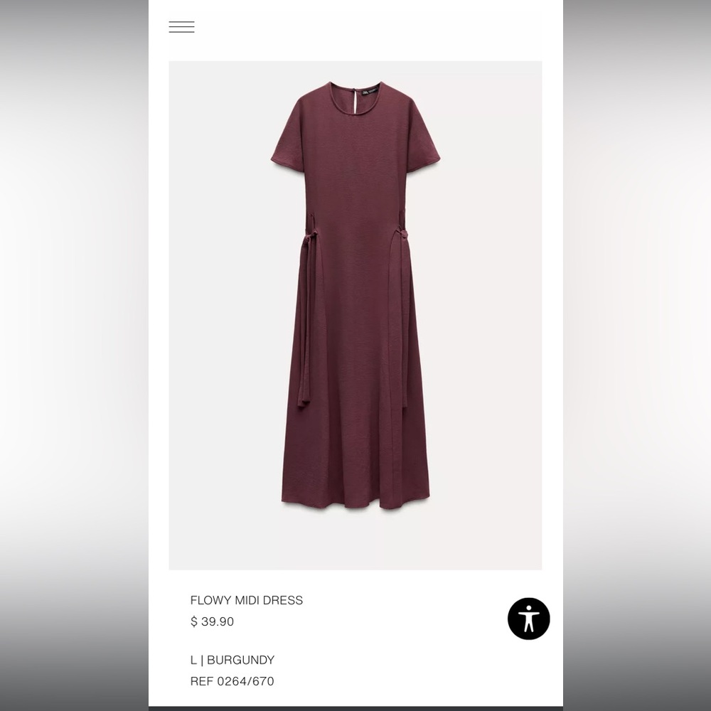 Elegant Mauve Midi Dress